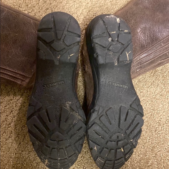 Women's Brown Riding Boots - Picture 4 of 4